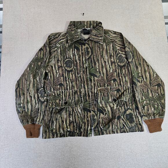 10X Other - 10X Camo Hunting Jacket Mens M 38-40 Full Zip Collared